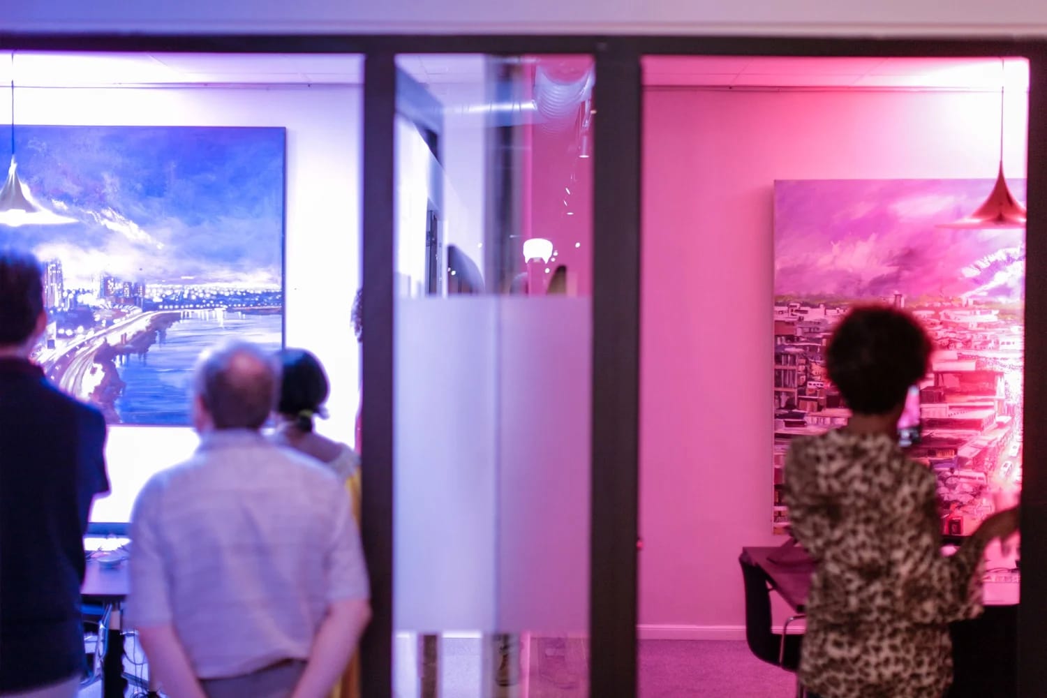 Art & Wine soirée at RWC